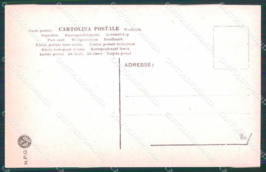 Napoli Città Gradoni Chiaia NPG Foto cartolina MX6216 – retro