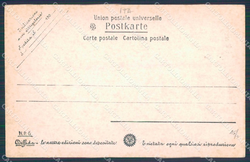 Napoli Città Gradoni Chiaia NPG Foto cartolina MX6219 – retro
