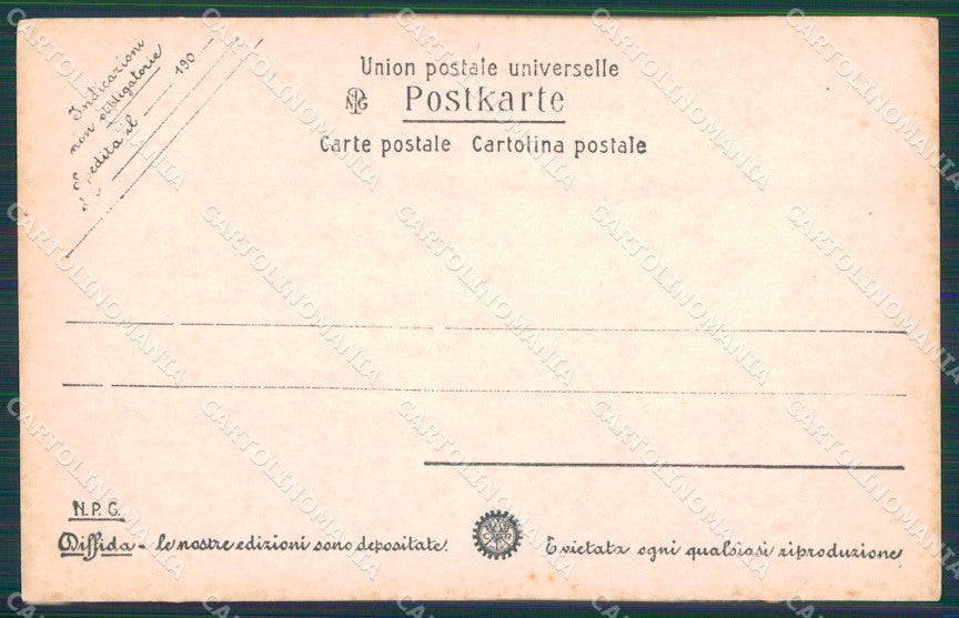 Napoli Città Gradoni Chiaia NPG Foto cartolina MX6220 – retro