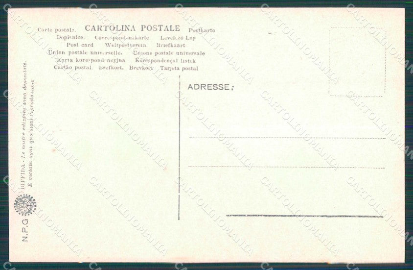 Napoli Città Gradoni Chiaia NPG Foto cartolina MX6221 – retro