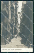 Napoli Città Via Basso Porto NPG Foto cartolina MX6223 – fronte