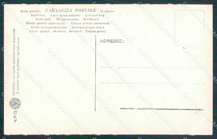 Napoli Città Via Basso Porto NPG Foto cartolina MX6224 – retro