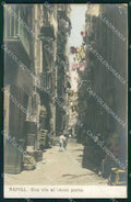 Napoli Città Via Basso Porto NPG Foto cartolina MX6228 – fronte