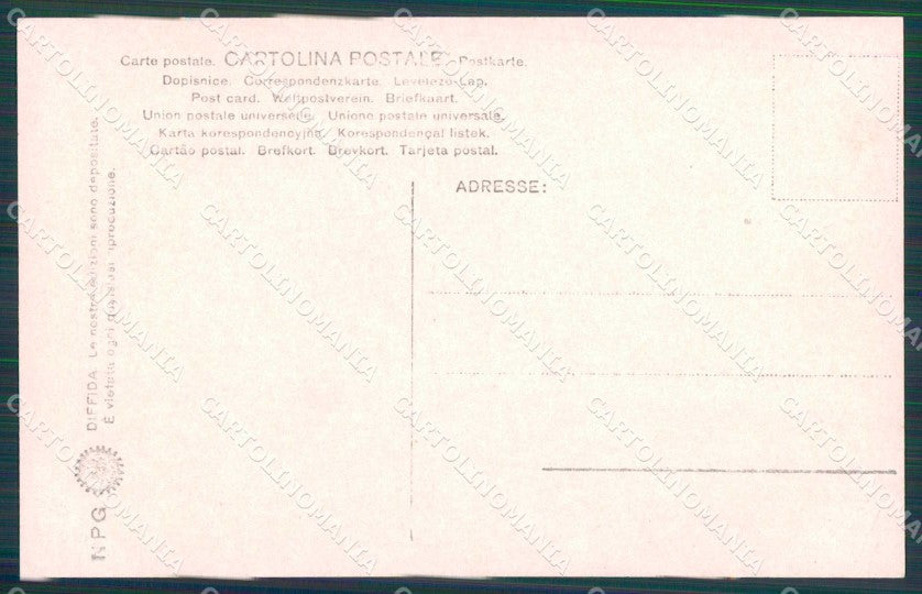 Napoli Città Via Basso Porto NPG Foto cartolina MX6233 – retro
