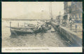 Napoli Città Santa Lucia Barca con Pescatori Vesuvio Foto cartolina MX6235 – fronte