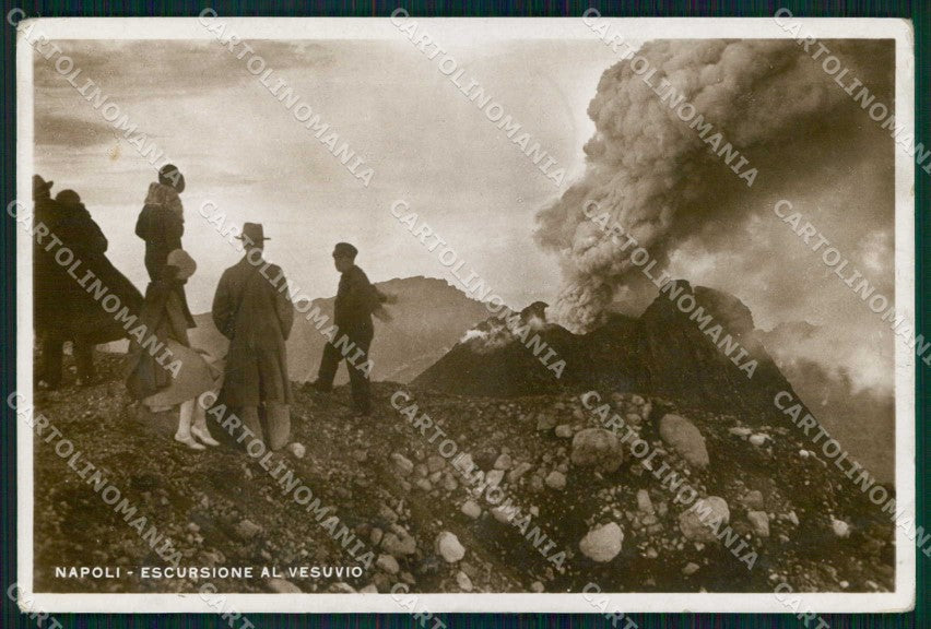 Napoli Città Escursione Vesuvio Foto cartolina MX6257 – fronte
