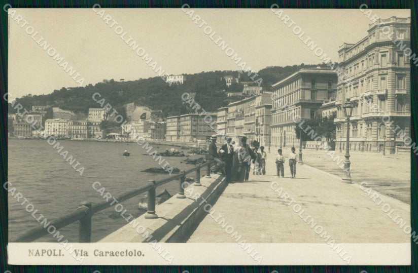 Napoli Città Via Caracciolo Foto cartolina MX6262 – fronte