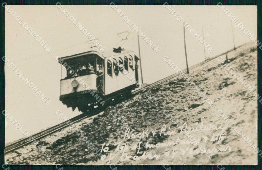 Napoli Città Funicolare Vesuvio Foto cartolina MX6270 – fronte