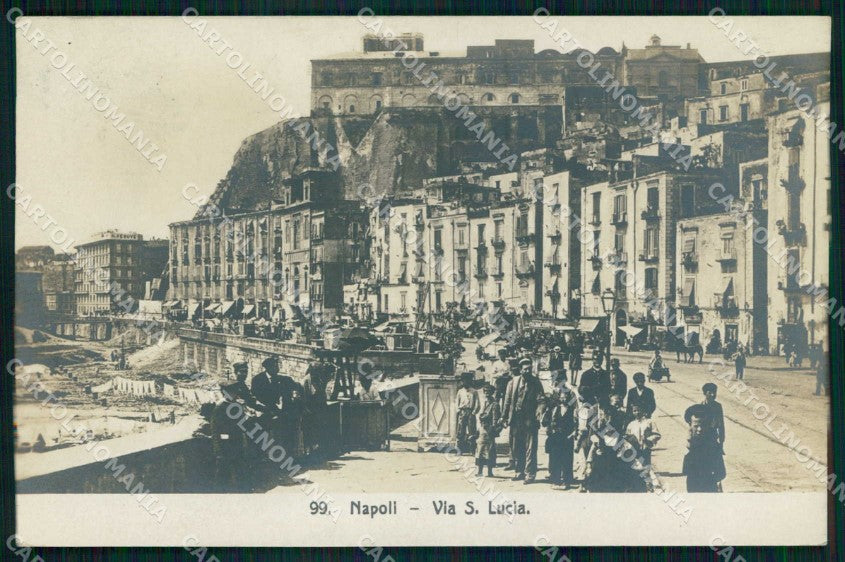 Napoli Città Via Santa Lucia Ragozino 99 Foto cartolina MX6330 – fronte