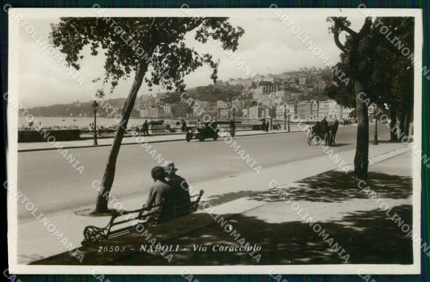 Napoli Città Via Caracciolo Foto cartolina MX6353 – fronte