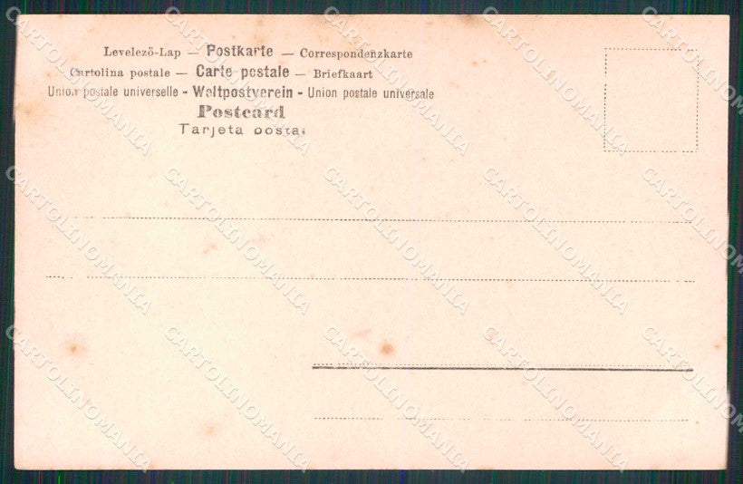 Napoli Città Porta Capuana Mercato Foto cartolina MX6356 – retro
