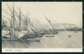 Napoli Città Porto con Barche Foto cartolina MX6369 – fronte