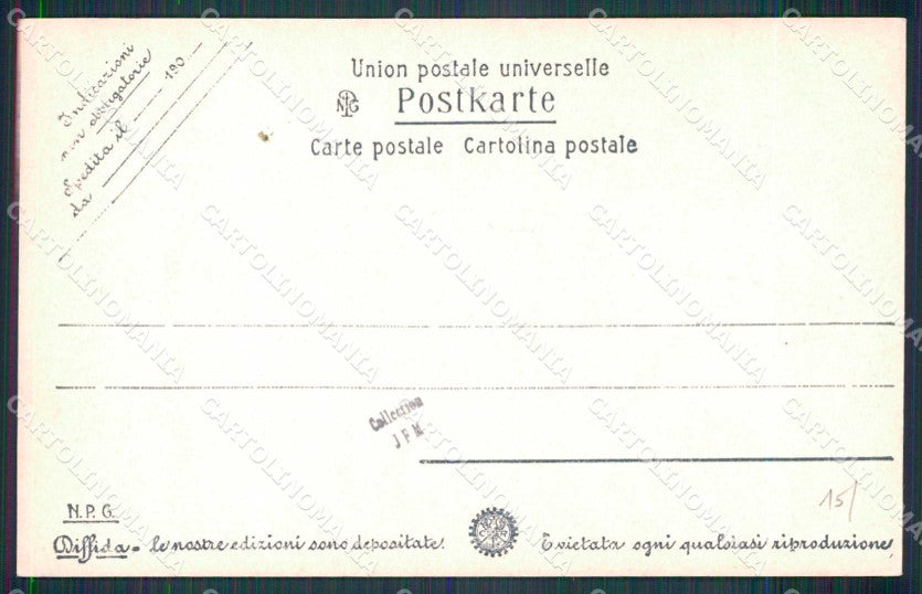 Napoli Città Navi Guerra NPG Foto cartolina MX6370 – retro