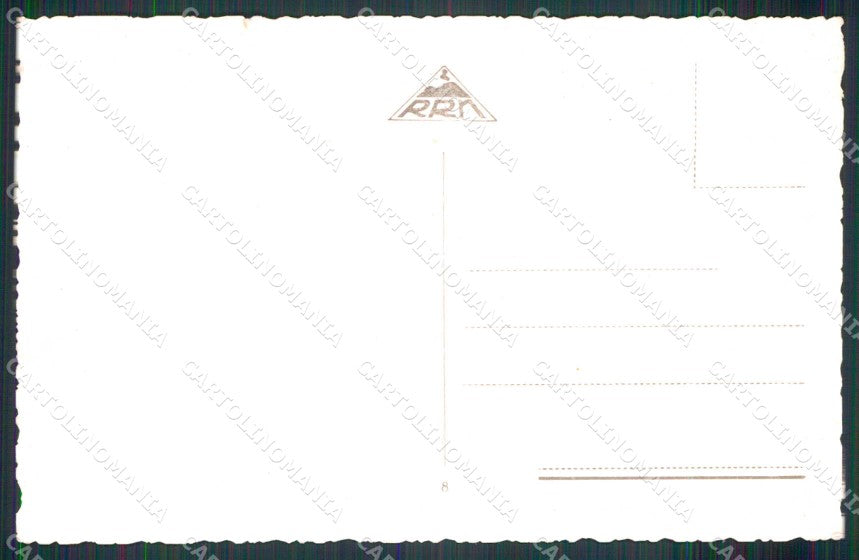 Napoli Città Santa Lucia Barche Vesuvio Foto cartolina MX6412 – retro