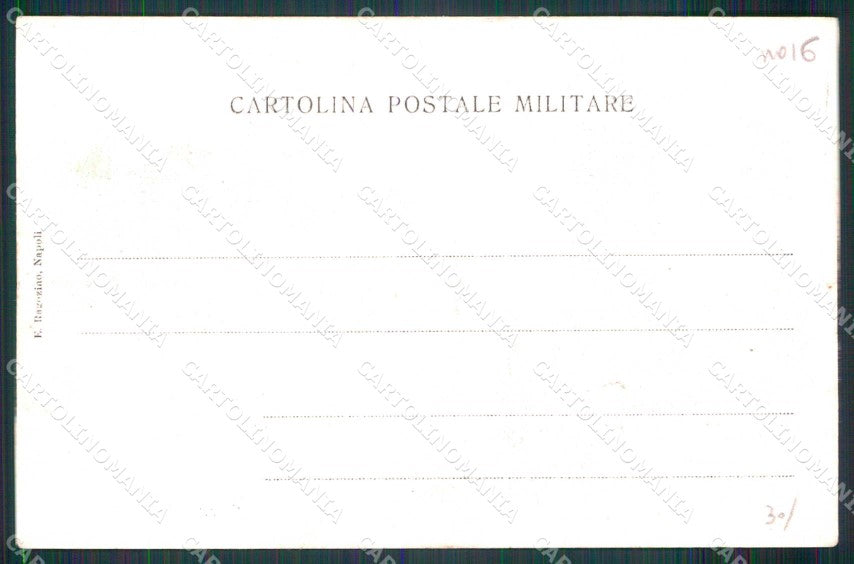 Napoli Città Comando Militare Permanente Nave Ragozino cartolina MX6485 – retro