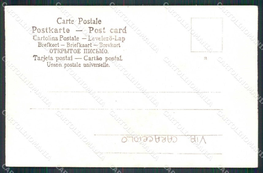 Napoli Città Via Caracciolo Mestieri Foto cartolina MX6510 – retro