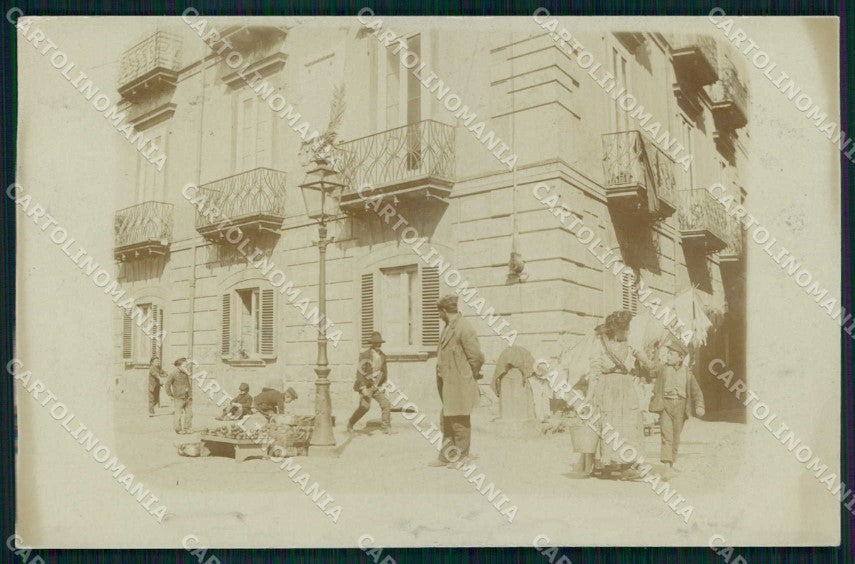 Napoli Città Mestieri Ambulanti Foto cartolina MX6526 – fronte