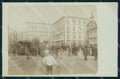 Napoli Città Piazza Dante Tram Foto cartolina MX6529 – fronte