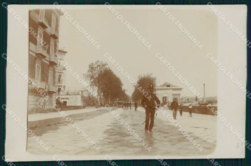 Napoli Città Militare Strada Foto cartolina MX6531 – fronte