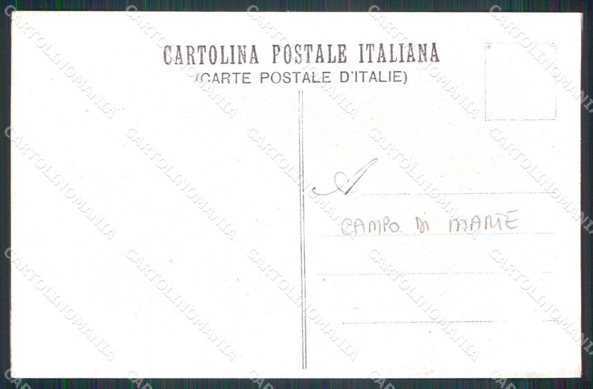 Napoli Città Corse Cavalli Campo Marte Foto cartolina MX6546 – retro