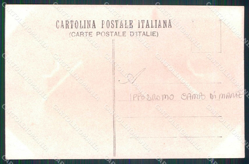 Napoli Città Ippodromo Campo Marte Foto cartolina MX6553 – retro