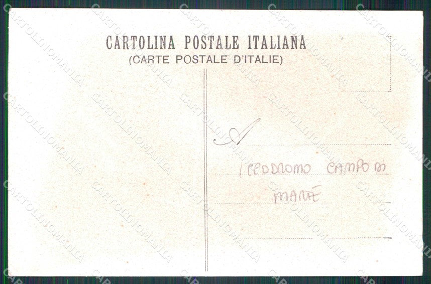 Napoli Città Ippodromo Campo Marte Foto cartolina MX6554 – retro