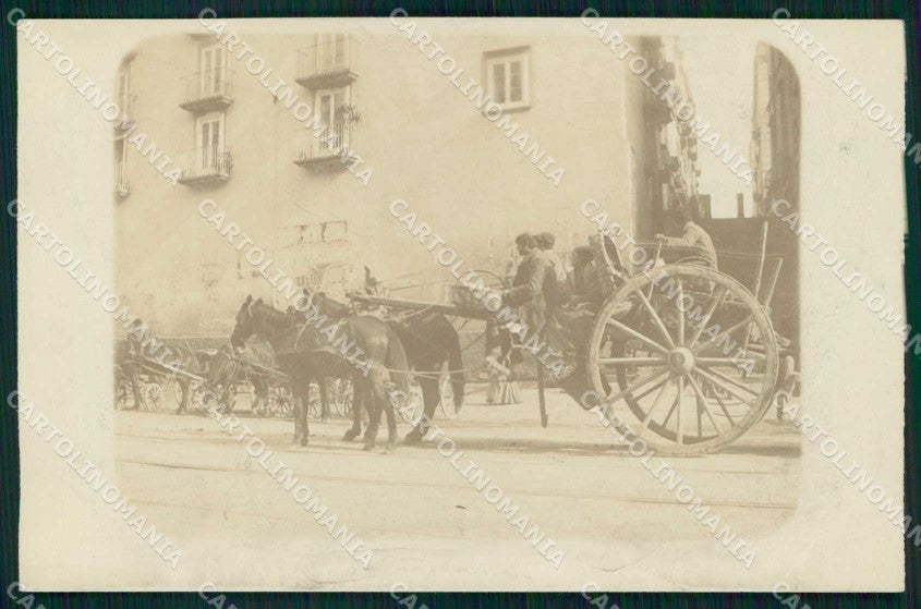 Napoli Città Mestieri Carretto Foto cartolina MX6575 – fronte