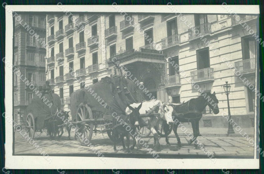 Napoli Città Via Marina Erasmo Foto cartolina MX6577 – fronte