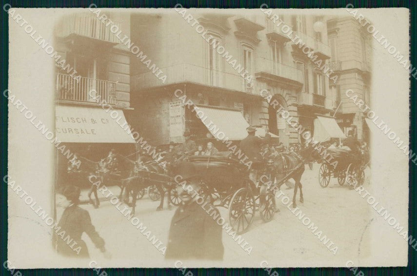 Napoli Città Via Roma Foto cartolina MX6578 – fronte