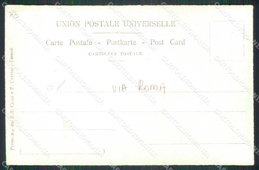 Napoli Città Via Roma Foto cartolina MX6578 – retro