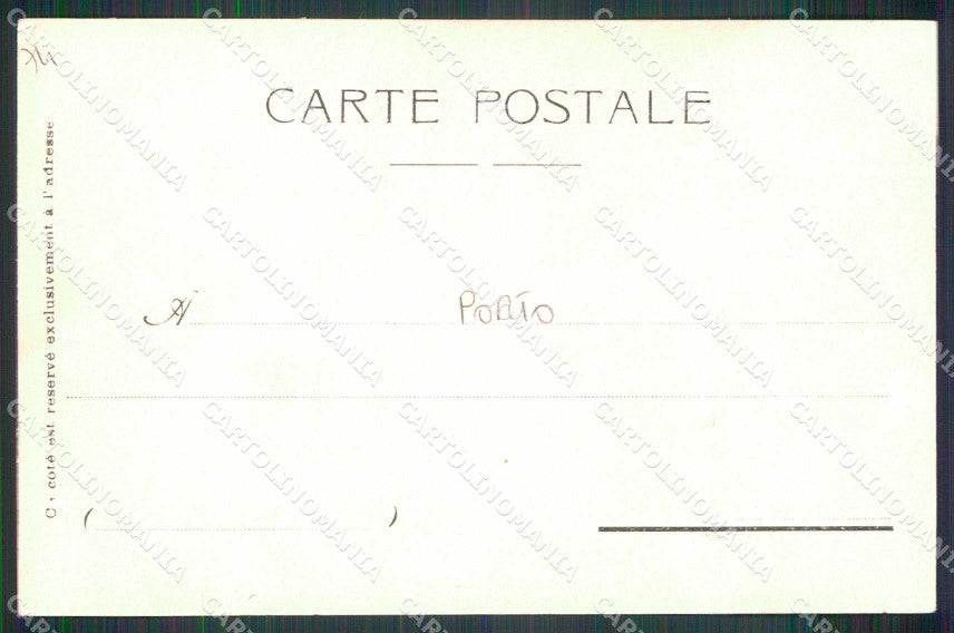 Napoli Città Porto con Barche Foto cartolina MX6579 – retro