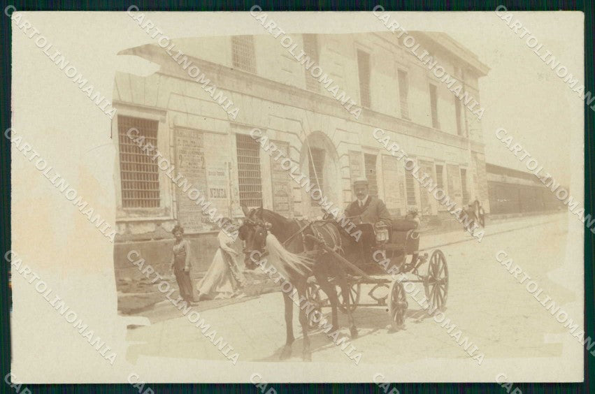 Napoli Città Costumi Carretto Foto cartolina MX6581 – fronte