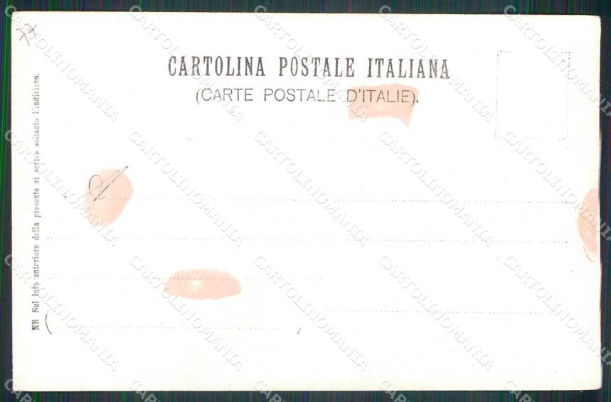 Napoli Città Costumi Carretto Foto cartolina MX6582 – retro