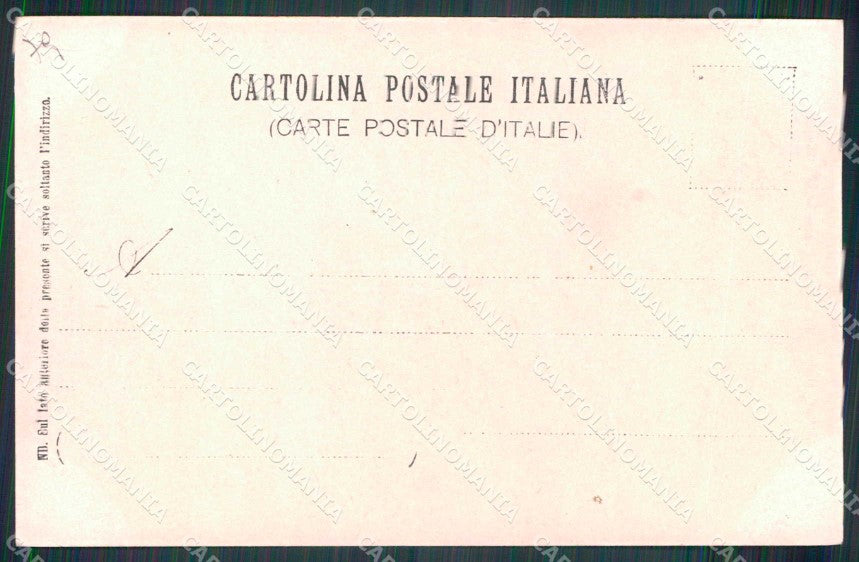 Napoli Città Costumi Carretto Foto cartolina MX6584 – retro