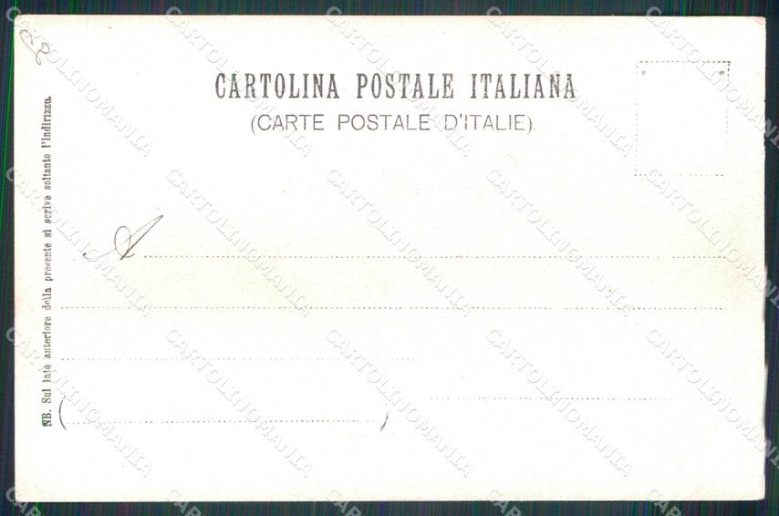 Napoli Città Mestieri Venditore Ambulante Carretto Foto cartolina MX6585 – retro