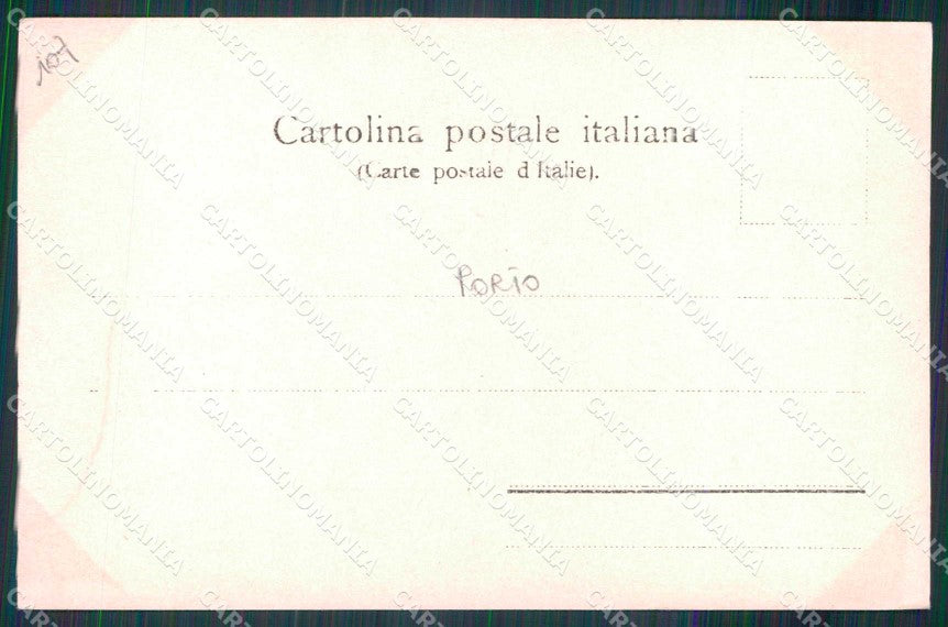 Napoli Città Porto Mercantile Foto Barche cartolina MX6611 – retro
