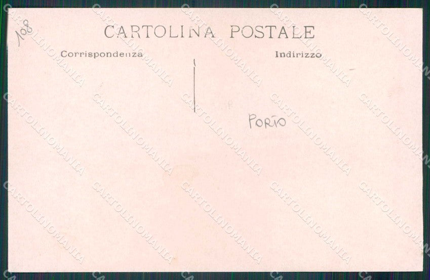 Napoli Città Porto Mercantile Foto Barche cartolina MX6612 – retro