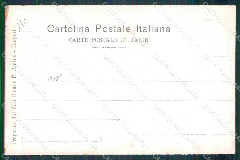 Napoli Città Strada Dietro Mura Foto cartolina MX6614 – retro