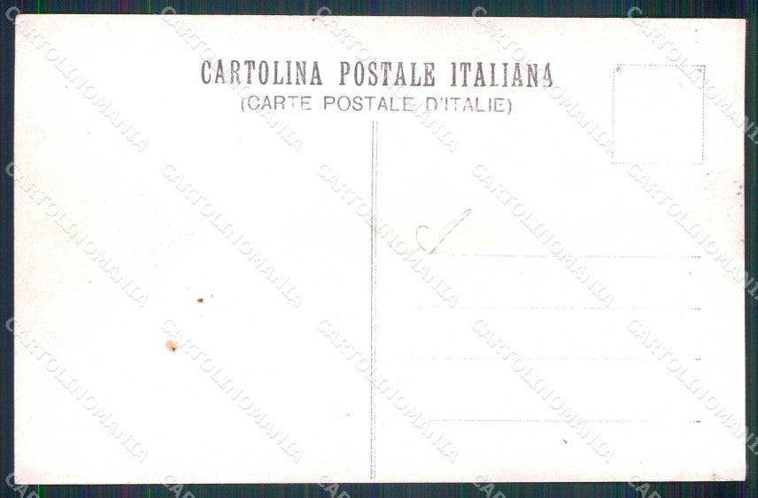 Napoli Città Passaggio Treno Sbarre Foto cartolina MX6640 – retro