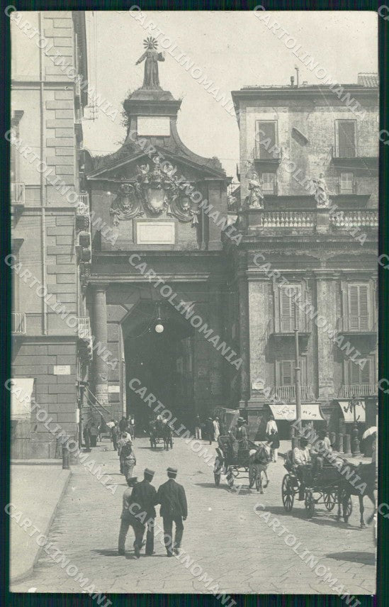 Napoli Città Piazza Dante NPG Foto cartolina MX6702 – fronte
