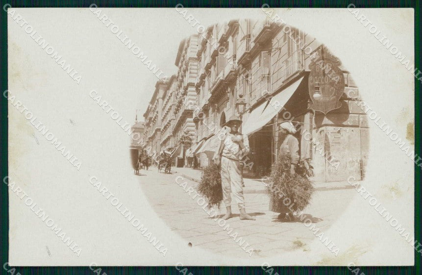 Napoli Città Mestieri Venditori Ambulanti Foto cartolina MX6708 – fronte