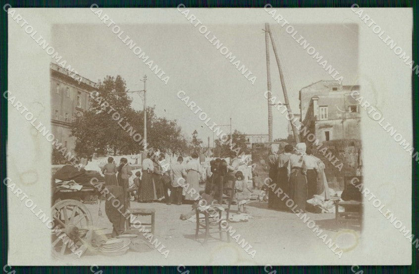 Napoli Città Lavatoio Piazza Francese Foto cartolina MX6715 – fronte