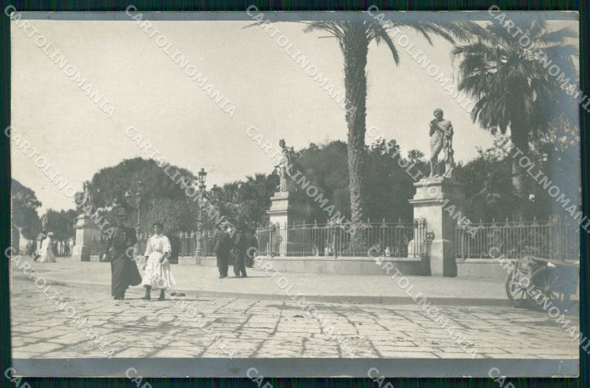 Napoli Città Villa Comunale NPG Foto cartolina MX6774 – fronte