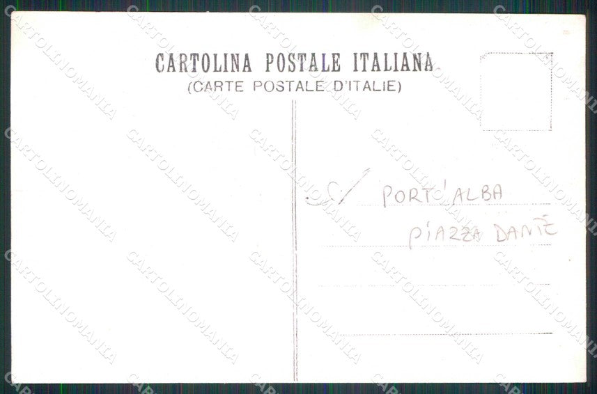 Napoli Città Piazza Dante Port Alba Carretto Foto cartolina MX6783 – retro