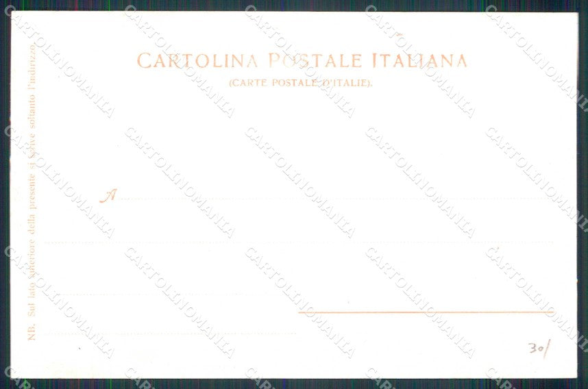 Napoli Città Costumi Venditori Maccheroni Alinari Trenkler 4483 cartolina MX6804 – retro