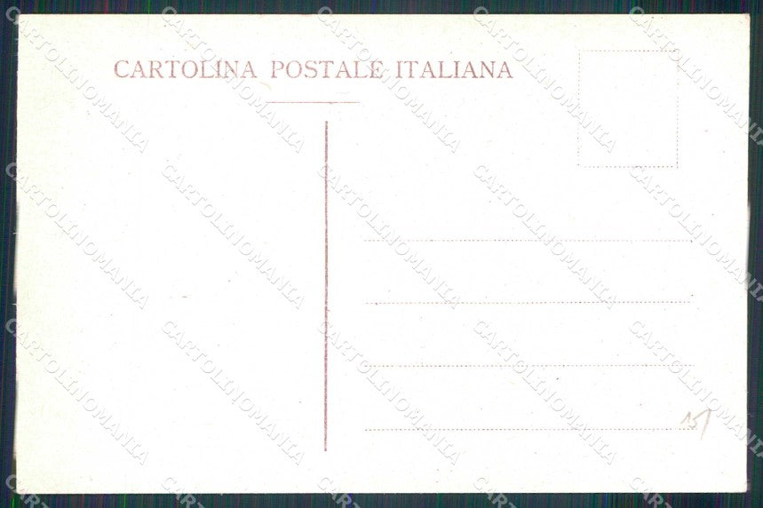 Napoli Città Mestieri Mangia Maccheroni Maccaronaio cartolina MX6808 – retro
