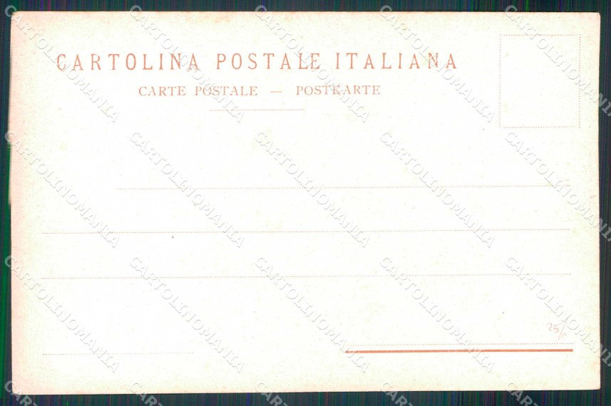 Napoli Città Tipi Napoletani Asino Richter 148 cartolina MX6838 – retro