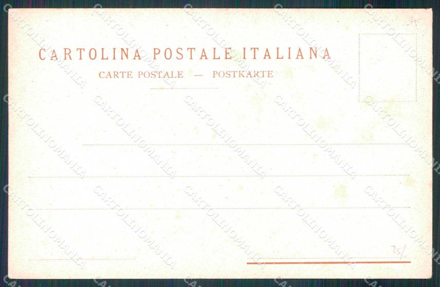 Napoli Città Tipi Napoletani Carro con Buoi Richter 127 cartolina MX6839 – retro