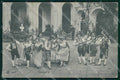 Napoli Città Costumi Tarantella Brunner 8349 cartolina MX6846 – fronte