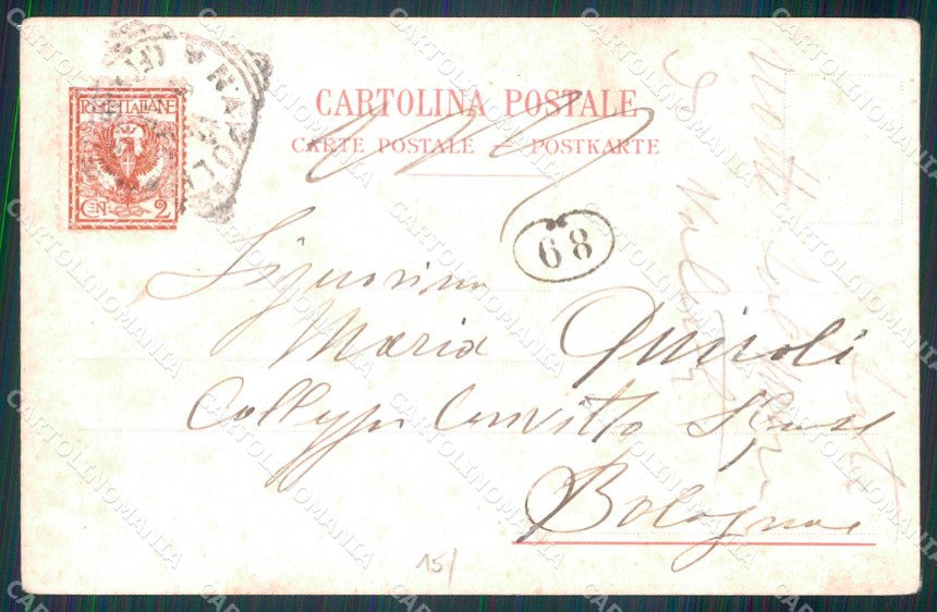 Napoli Città Costumi Richter 92 Esposito cartolina MX6855 – retro